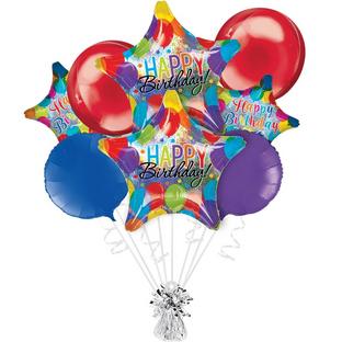 Balloon Bash Birthday Foil Balloon Bouquet